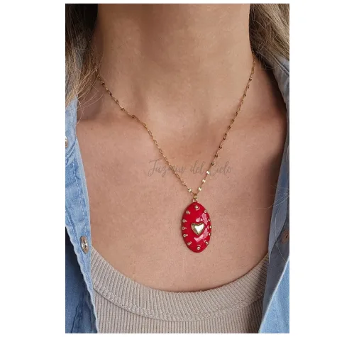 Uma rojo liso
